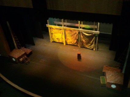 Gracie Theatre catwalk view.